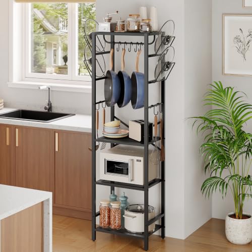 4 Tier Pot Rack (Black)
