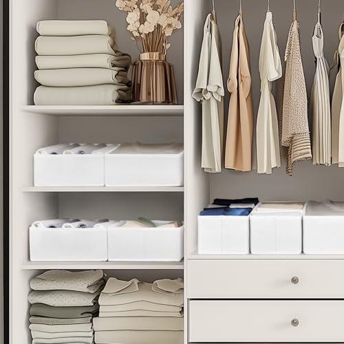 Drawer Organizer Clothes (White / 21PACK)