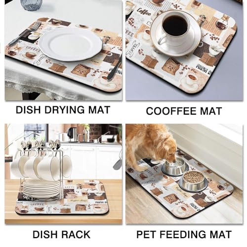 Coffee Mat 24inx18in (Coffee-14 / 24" x 18")