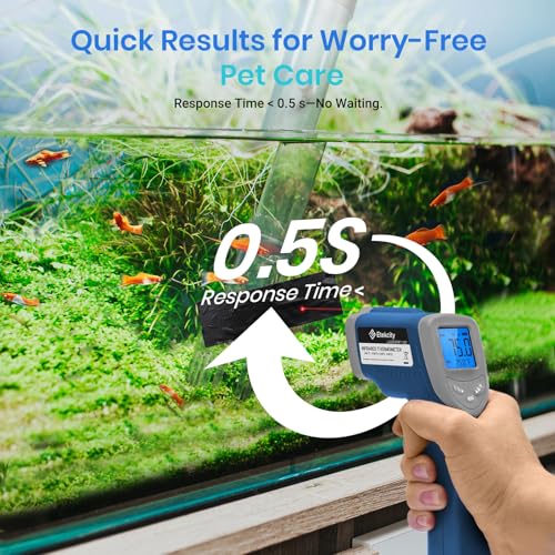 Infrared Thermometer Laser Temperature Gun (Advanced / Blue)