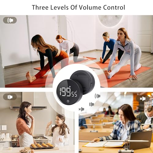 Digital Kitchen Timers (Black)