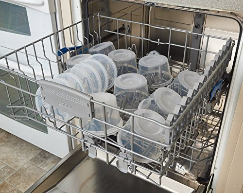 Food Storage Containers with Lids 8oz (70 Sets - Mixed sizes)