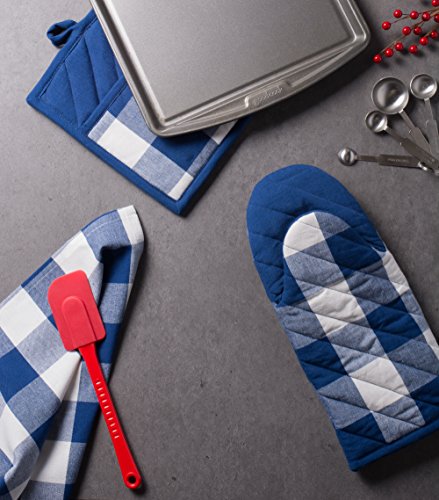 Buffalo Check Kitchen Collection (Potholder / Navy & Cream)