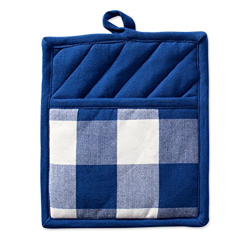Buffalo Check Kitchen Collection (Potholder / Navy & Cream)