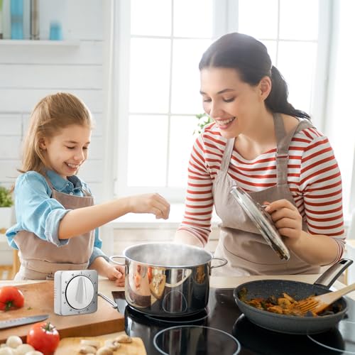 Kitchen Timers for Cooking (White)