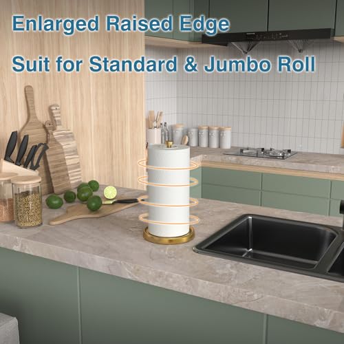 Paper Towel Holder Countertop (Gold)