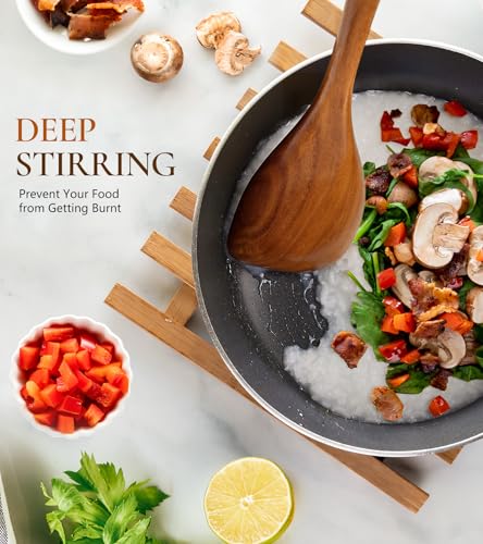 Wooden Corner Spoons for Cooking