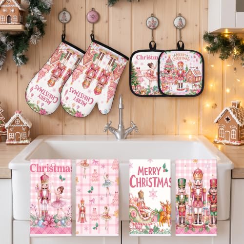 Christmas Nutcracker Kitchen Decor Set Home Decor Accessories (Nutcracker)