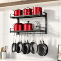 19" 30" Expandable Hanging Pot Rack (19" - 30")