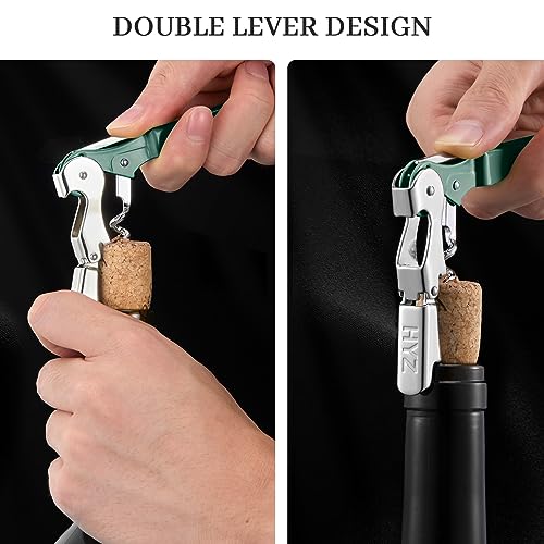 2 Pack Wine Opener (Dark Green)