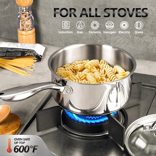 Saucepan Set 6pc (1+2+3.1QT)