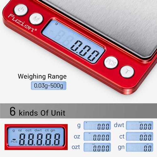 Digital Scale .01 Gram Accuracy (Red)