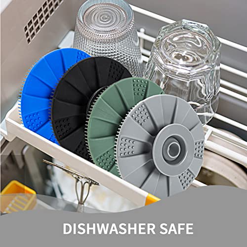 Silicone Dish Scrubber (1pcs Gray)