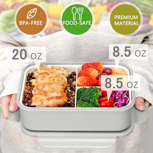 Bento Boxes for Adults (White)