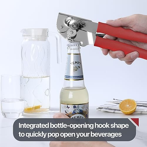Commercial Can Opener Heavy Duty (Red)