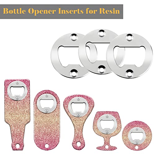 Bottle Opener Insert (Silver / 10 SETS)