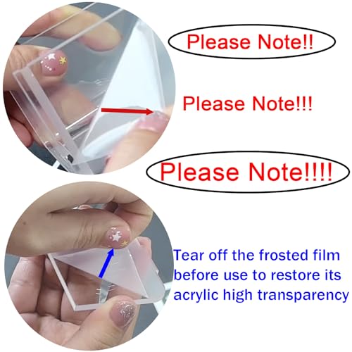 Adhesive Acrylic Spice Rack Organizer for Wall with Nano Double Sided Tape (2 Pack-12" (Rack Only) / Clear)