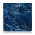 High Precision Digital Bathroom Scale with Step (Blue 400lb)