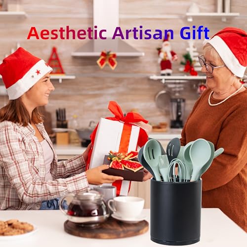 Kitchen Utensil Holder (Large / black)