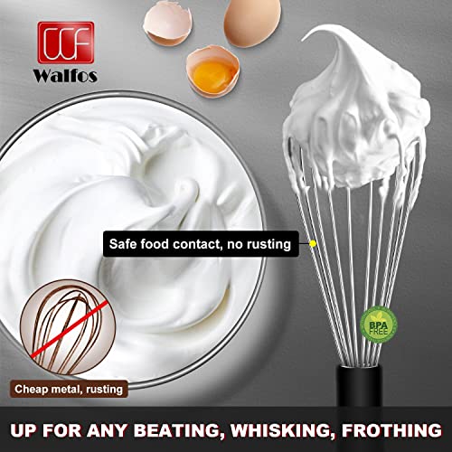 Stainless Steel Wire Whisk Set (7+9+11 in Silver)