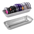 2Pack Stainless Steel Tumbler Cup Lid Organizer (Small / SilverIndustrial-2pack)
