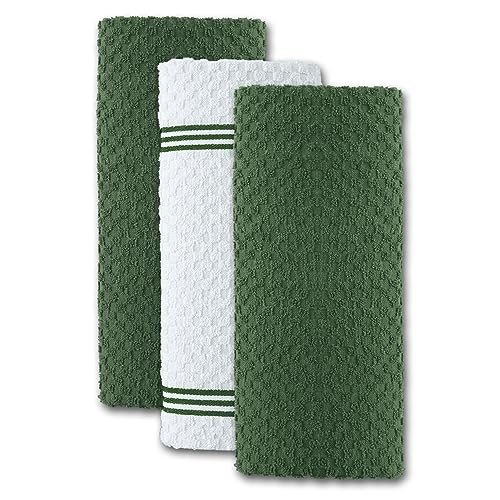 Kitchen Towels (Sturdy Green / 15 x 25)