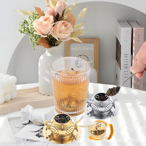 2 Pack Tea Infusers with Spoon