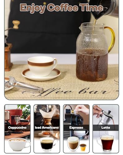 Coffee Mat Quick Dry Absorbent Dish Drying Mat 19.6 x 11.8 in (Coffee Bar / 11.8" x 19.6")