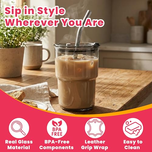 13 oz Tumbler Water Glass (1 Piece Smoky Grey)