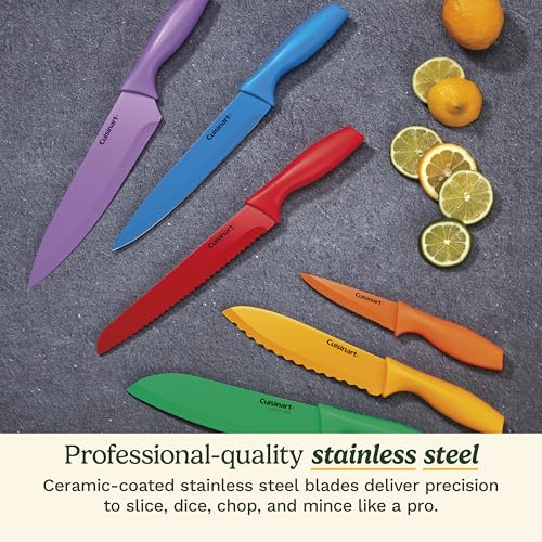 C55-01-12PCKS Collection 12-Piece Knife, Multicolor Advantage-Cutlery-Set, Multi-colored (8")