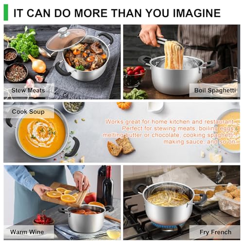 4 Qt Stockpot with Lid