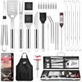 32 Psc Grilling Accessories (32 Pcs / Silver)