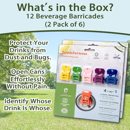CanGuard 12 Pack Can Lids (12PACK)
