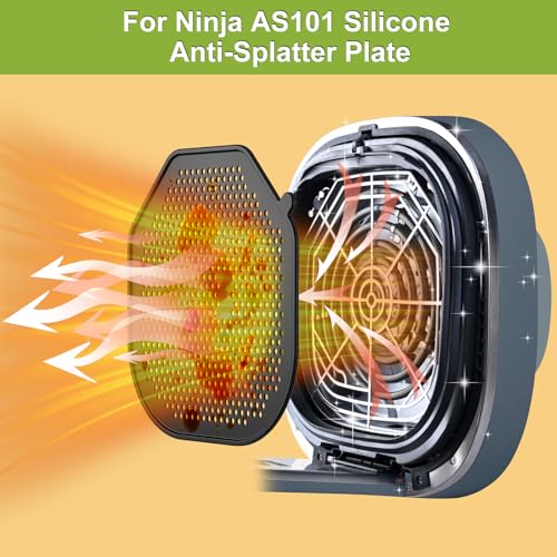 2 PCS Silicon Splatter Shield for Ninja Crispi Pro AS101 Splatter Screen