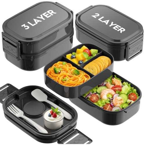 Bento Lunch Box (Black)