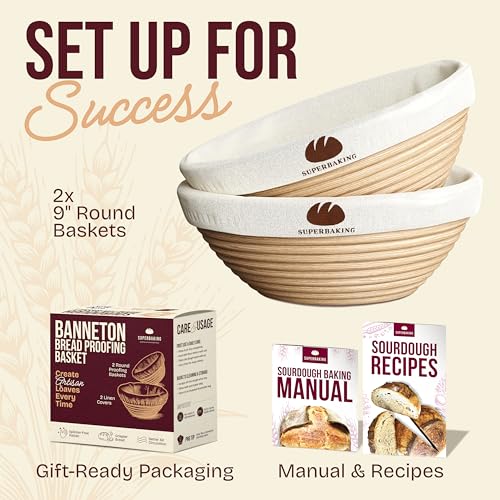 Sourdough Banneton Bread Proofing Basket