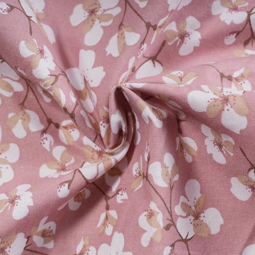 Vintage Floral Apron for Women (Pink Flower)