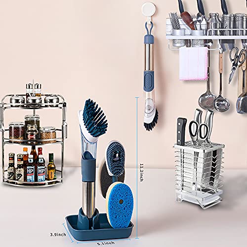Dish Cleaning Brush (Blue)