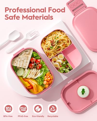 Bento Box Adult Lunch Box (Pink)