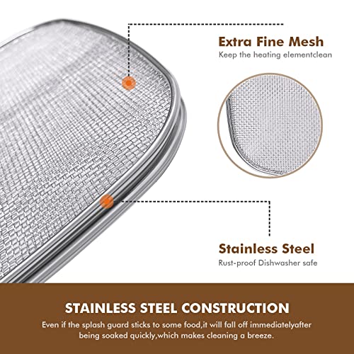 Stainless Steel Splatter Shield for Ninja Foodi AG301