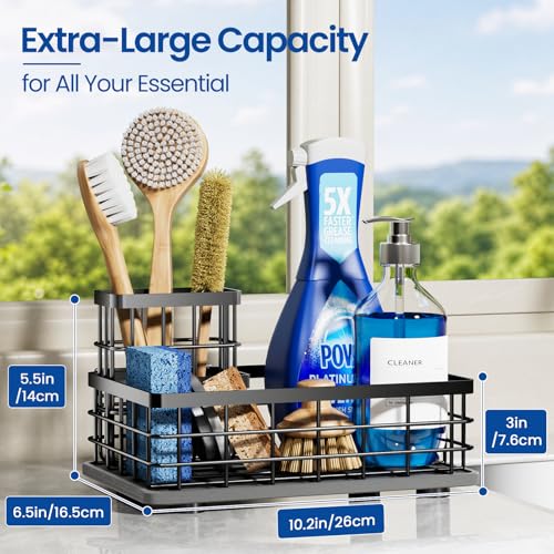 Kitchen Sink Organizer (Black)