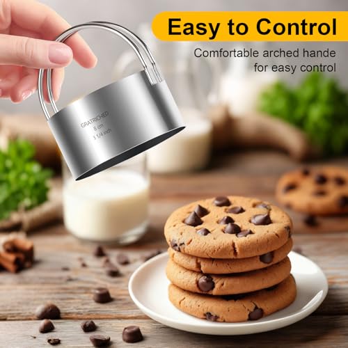 5 Pcs Stainless Steel Cookie Cutters Set