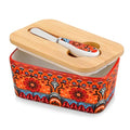 KRVI Butter Dish with Lid (Marrakech Bloom)