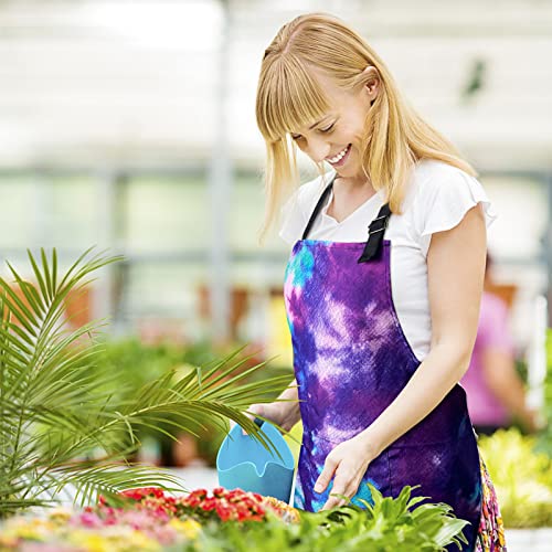 Adjustable Waterproof Apron (Blue Purple Apron)