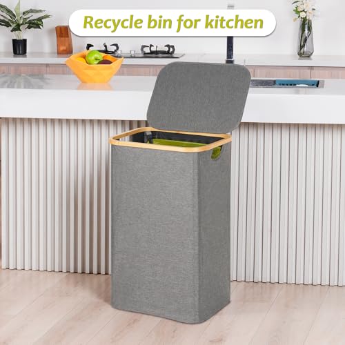 Recycling Bin Holder 100L (Grey / Rectangular)