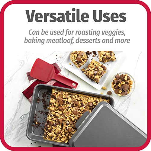 Everyday Baking Pan with Metal Lid Nonstick Warp (Oblong Pan (w/ Metal Lid) / 9 x 13 inches)