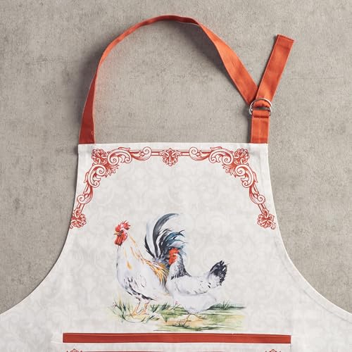 Aprons for women with Pocket 100% Cotton Pack of 1 (027 - Campagne)