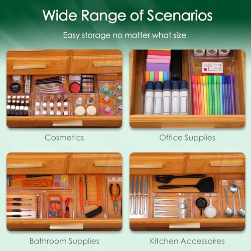 Drawer Organizer Set (8 PACK)