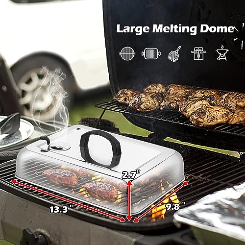 Melting Dome 2Pcs (1 Solid Dome + 1 Lid with vent)