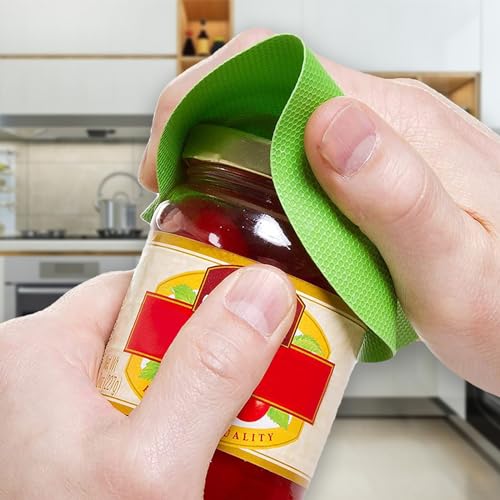 6PCS Rubber Jar Opener Gripper Pads for Seniors (Multicolor)